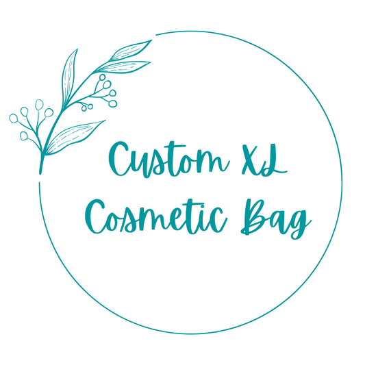 Custom XL Cosmetic Bag