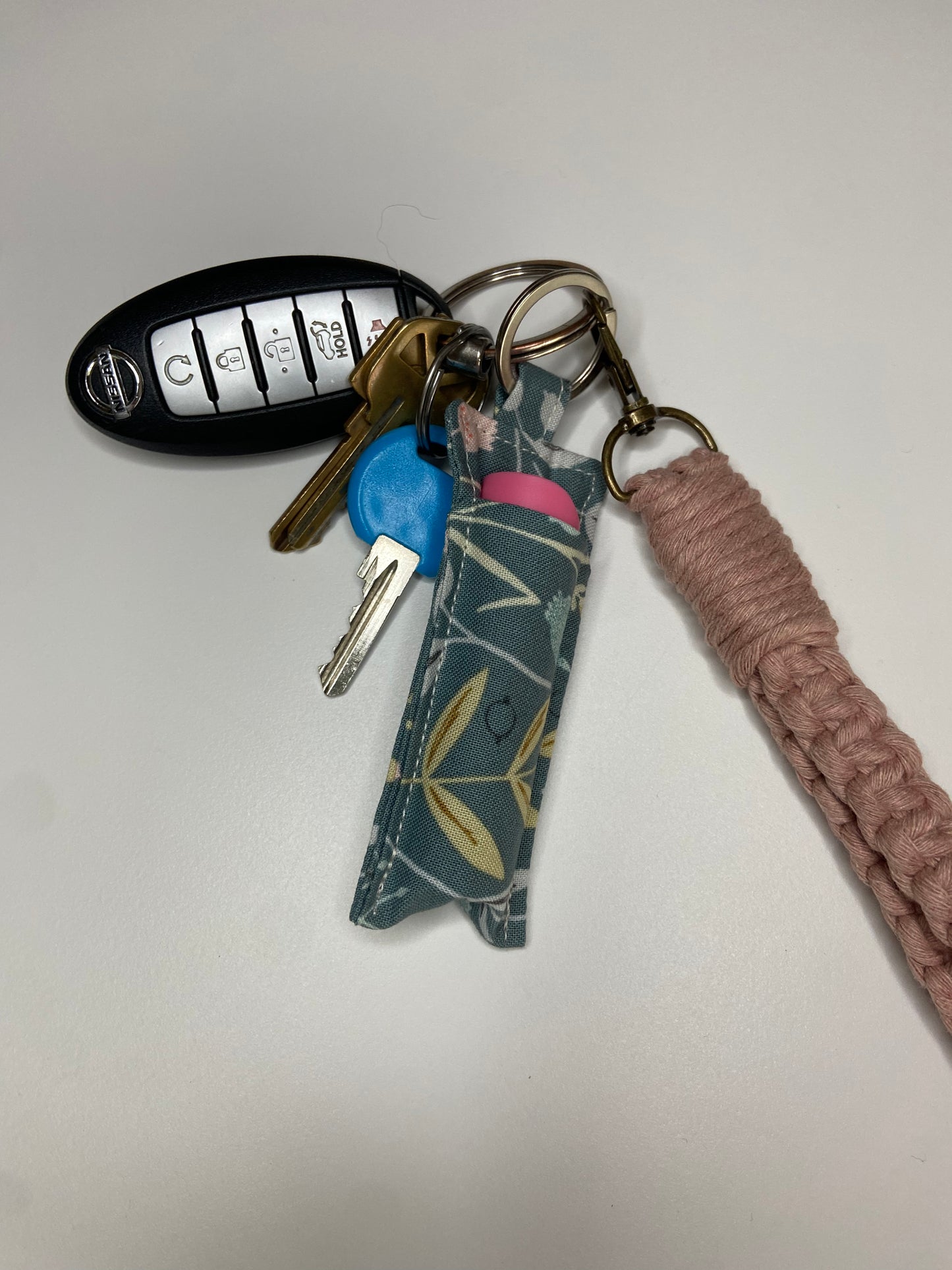 Chapstick Holder // Lip Balm Holder Keychain