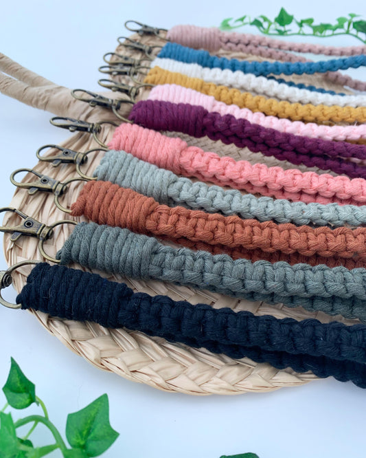 Macrame Wristlet