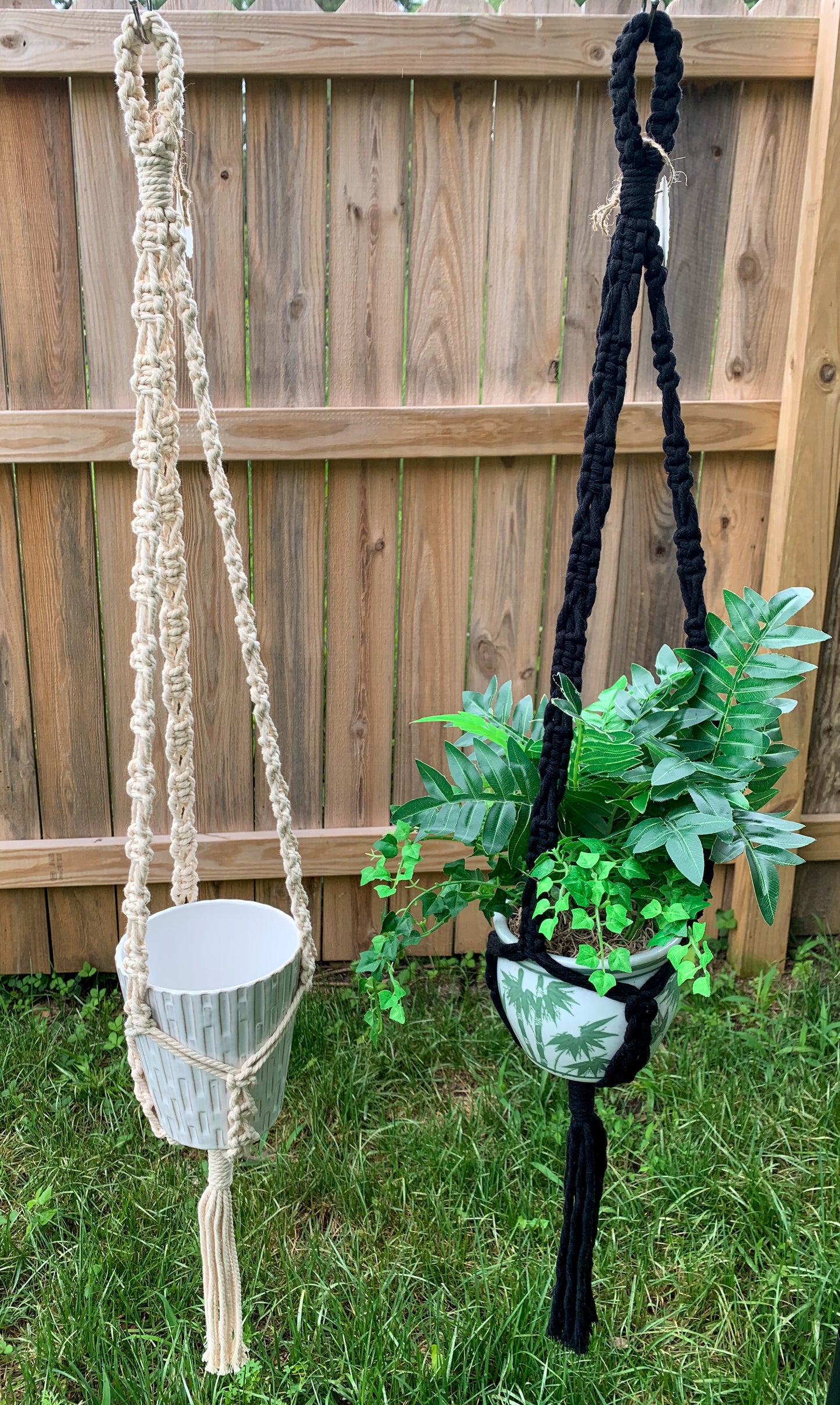 Macrame Plant Hanger // The Evie Planter