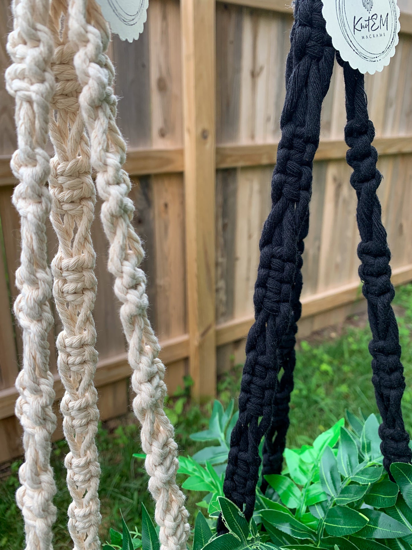 Macrame Plant Hanger // The Evie Planter